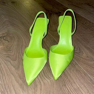 H&M Neon Sandals Size 38